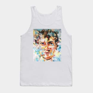 Colorful Face, Man, Painting Tank Top